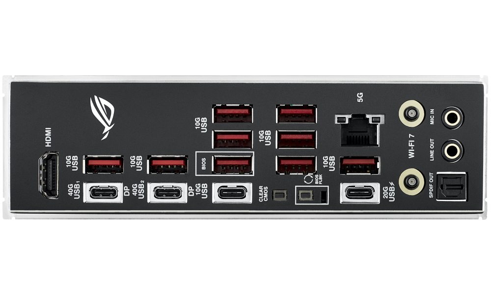 OPRAVENÉ - ASUS ROG STRIX X870E-E GAMING WIFI / X870E / AM5 / 4x DDR5 / HDMI / M.2 / USB4 / WIFI / ATX